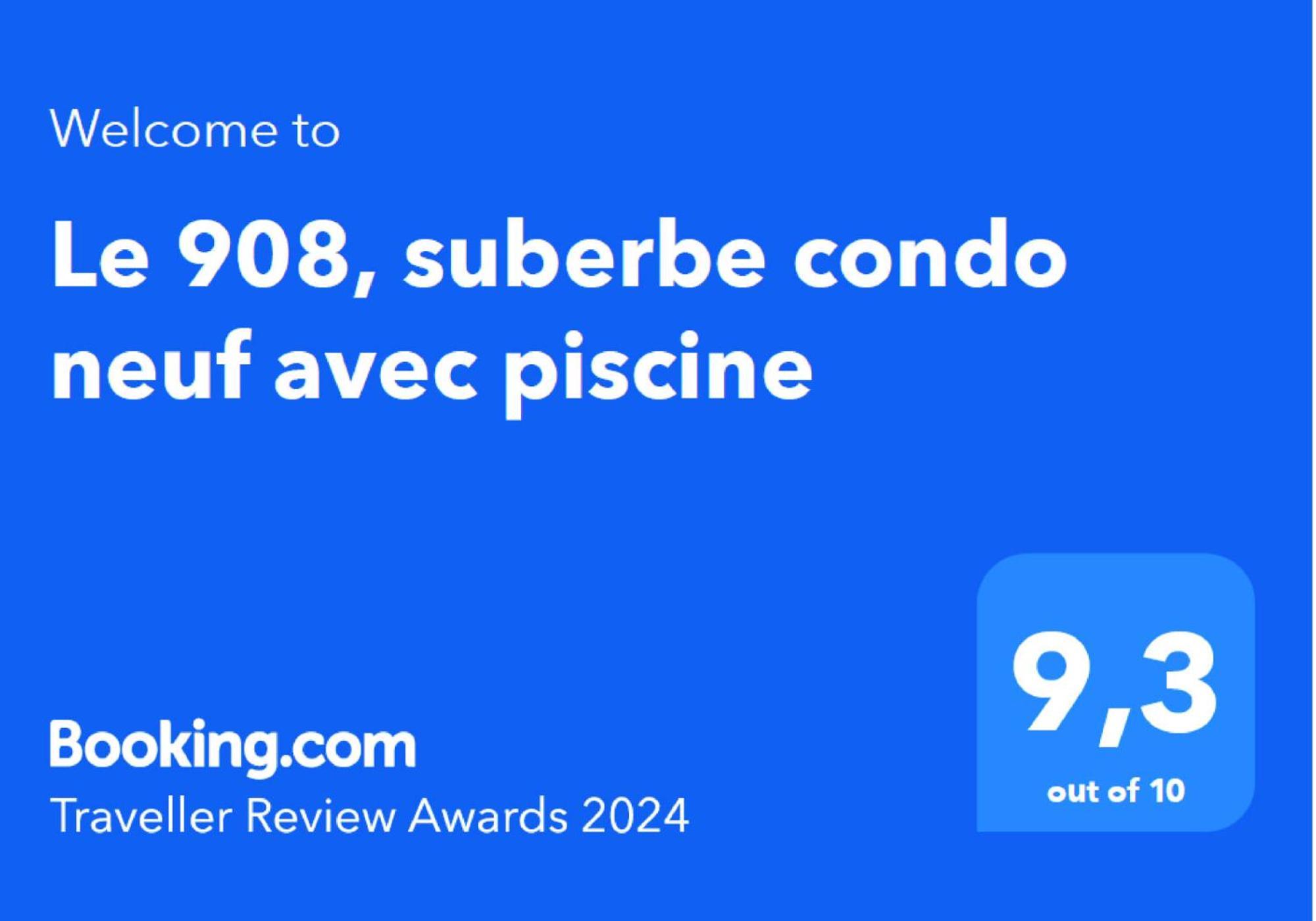 Le 908, Suberbe Condo Neuf Avec Piscine Québec Zewnętrze zdjęcie